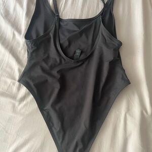 SKIMS scoop neck one piece swim suit in XL